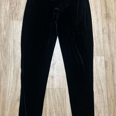 Spanx Women’s Black Soft Velvet Leggings Style 2070 Sz M